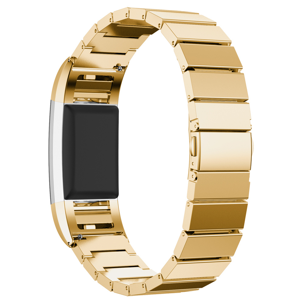 Fitbit Charge 2 Acél link szalag - arany