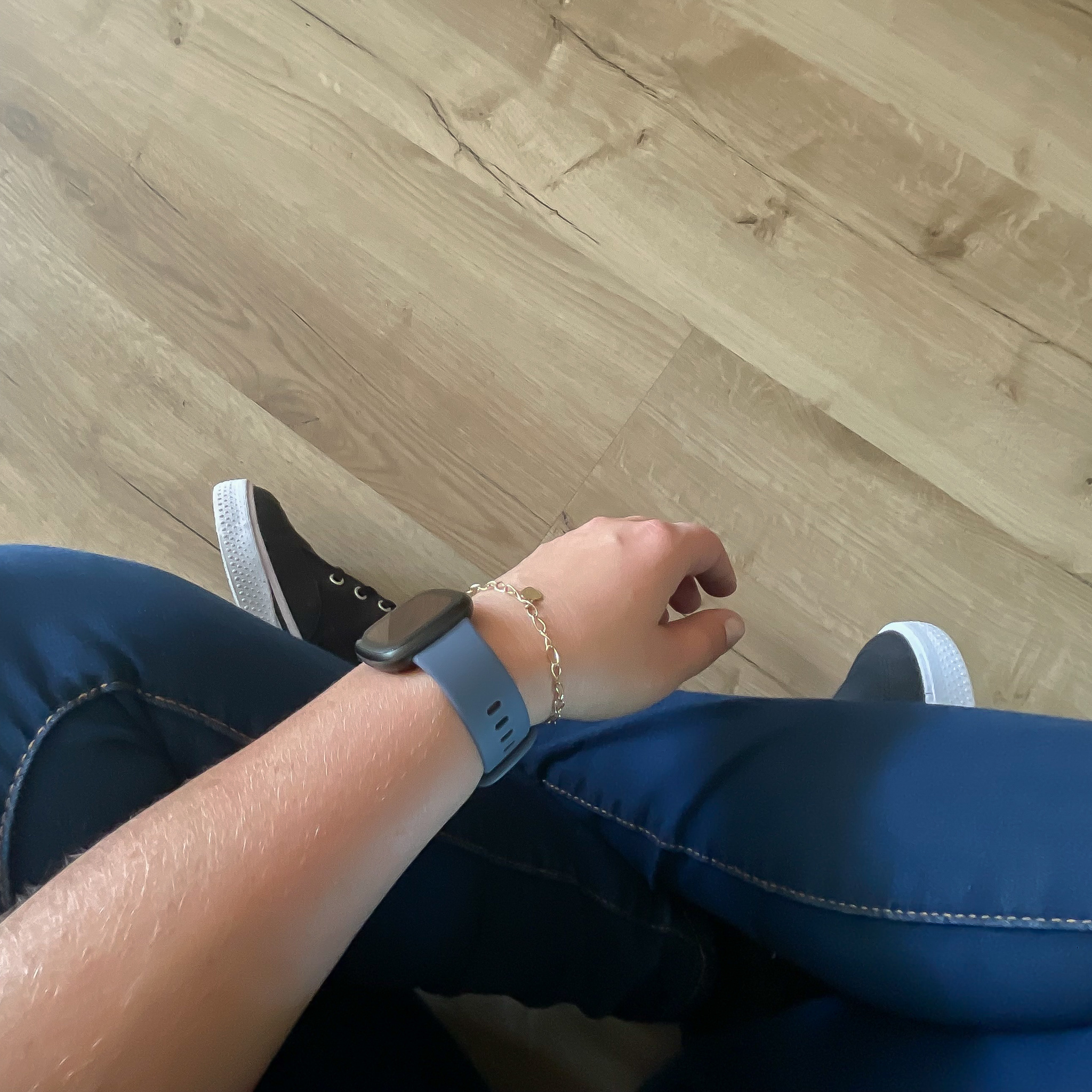 Fitbit Versa 3 / Sense sportszalag - szikla ciánkék