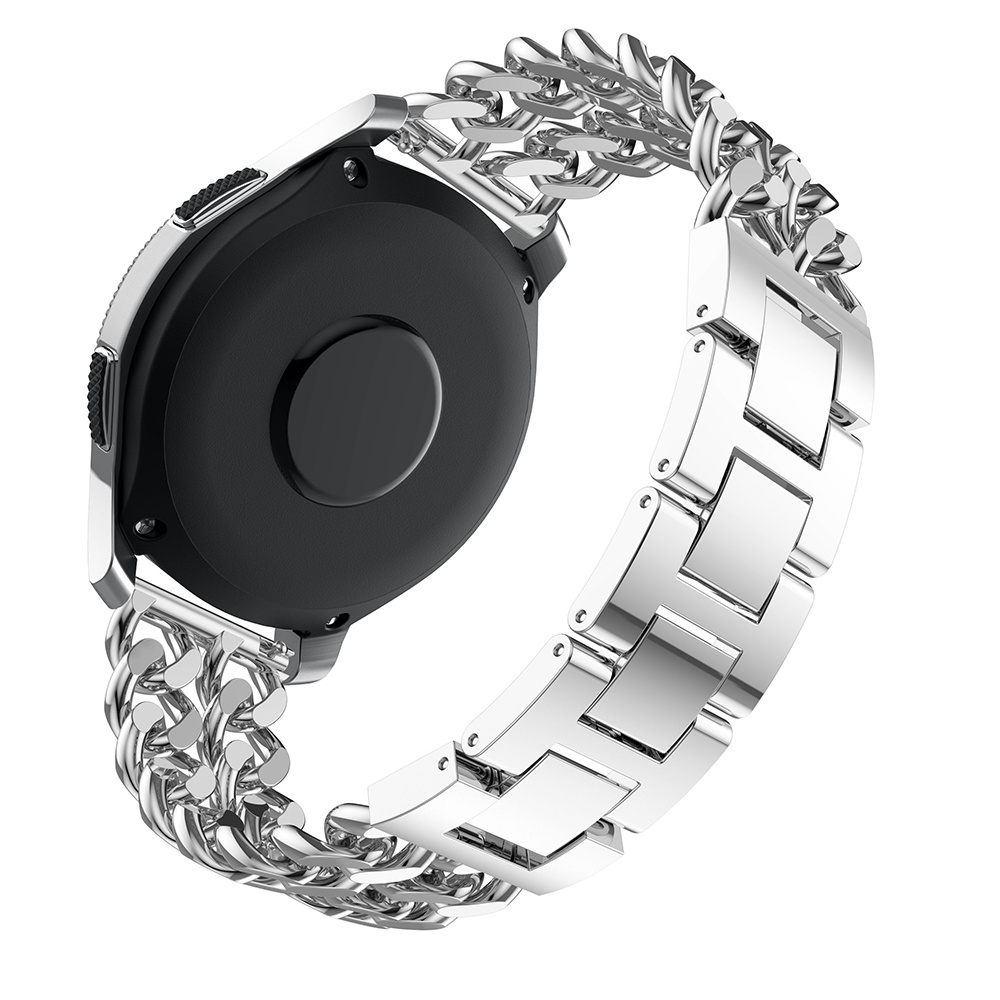 Samsung Galaxy Watch cowboy Acél link pánt - ezüst