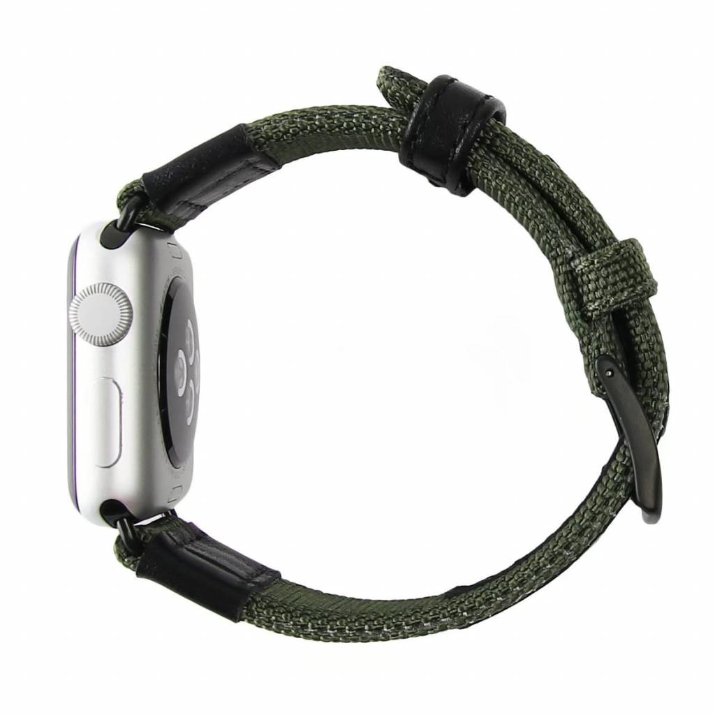  Apple Watch Nejlon katonai sáv - zöld