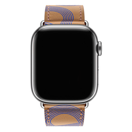  Apple Watch bőr énekes túra - barna kék
