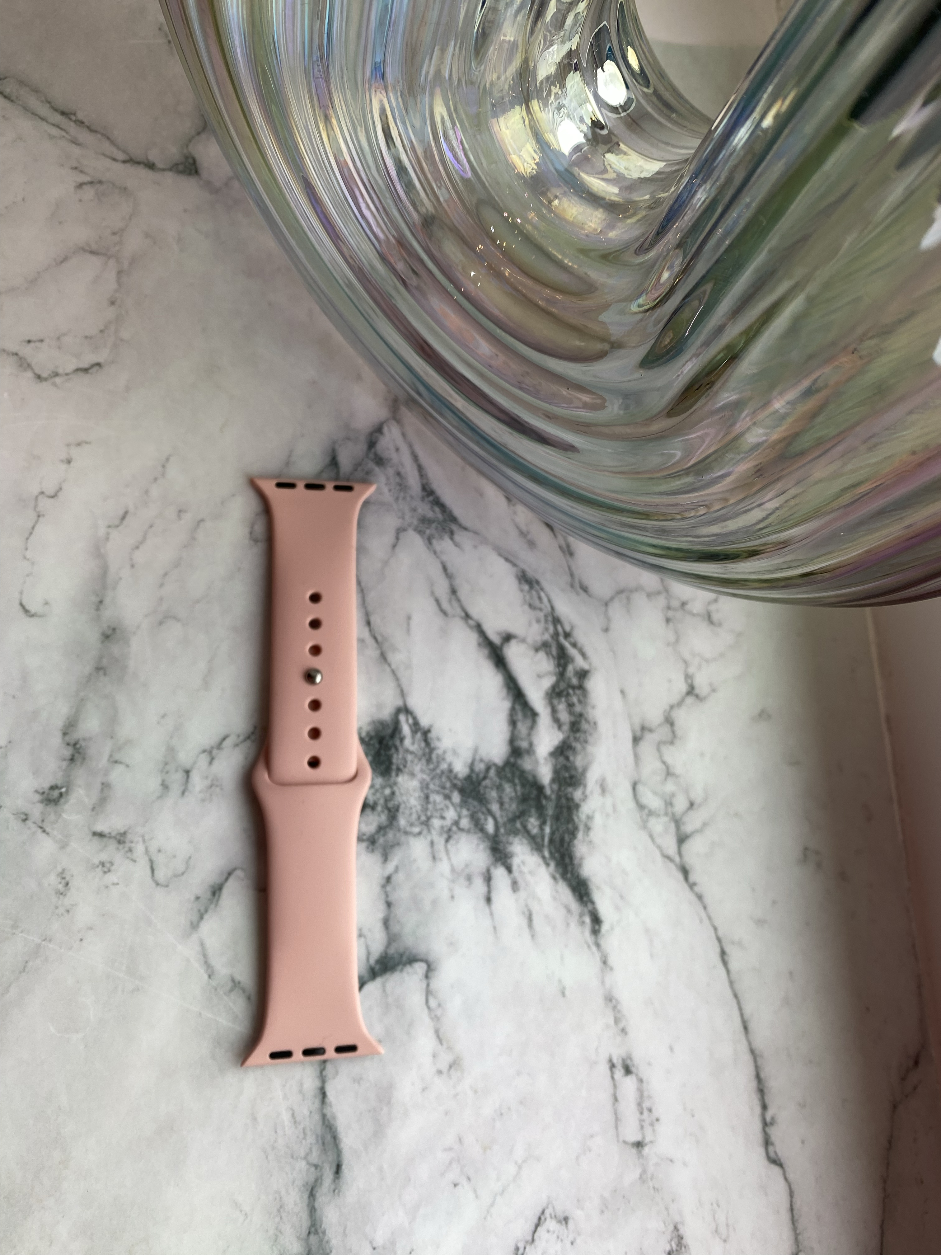  Apple Watch sport szalag - világos rózsaszín