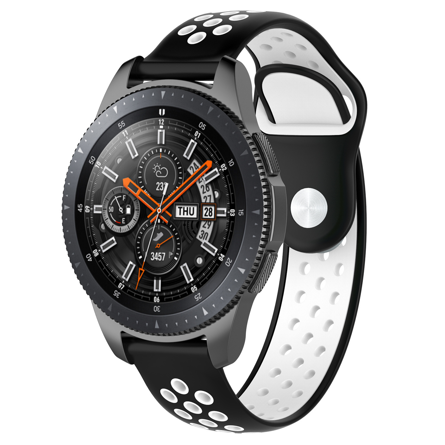 Huawei Watch GT dupla sport szalag - fekete fehér