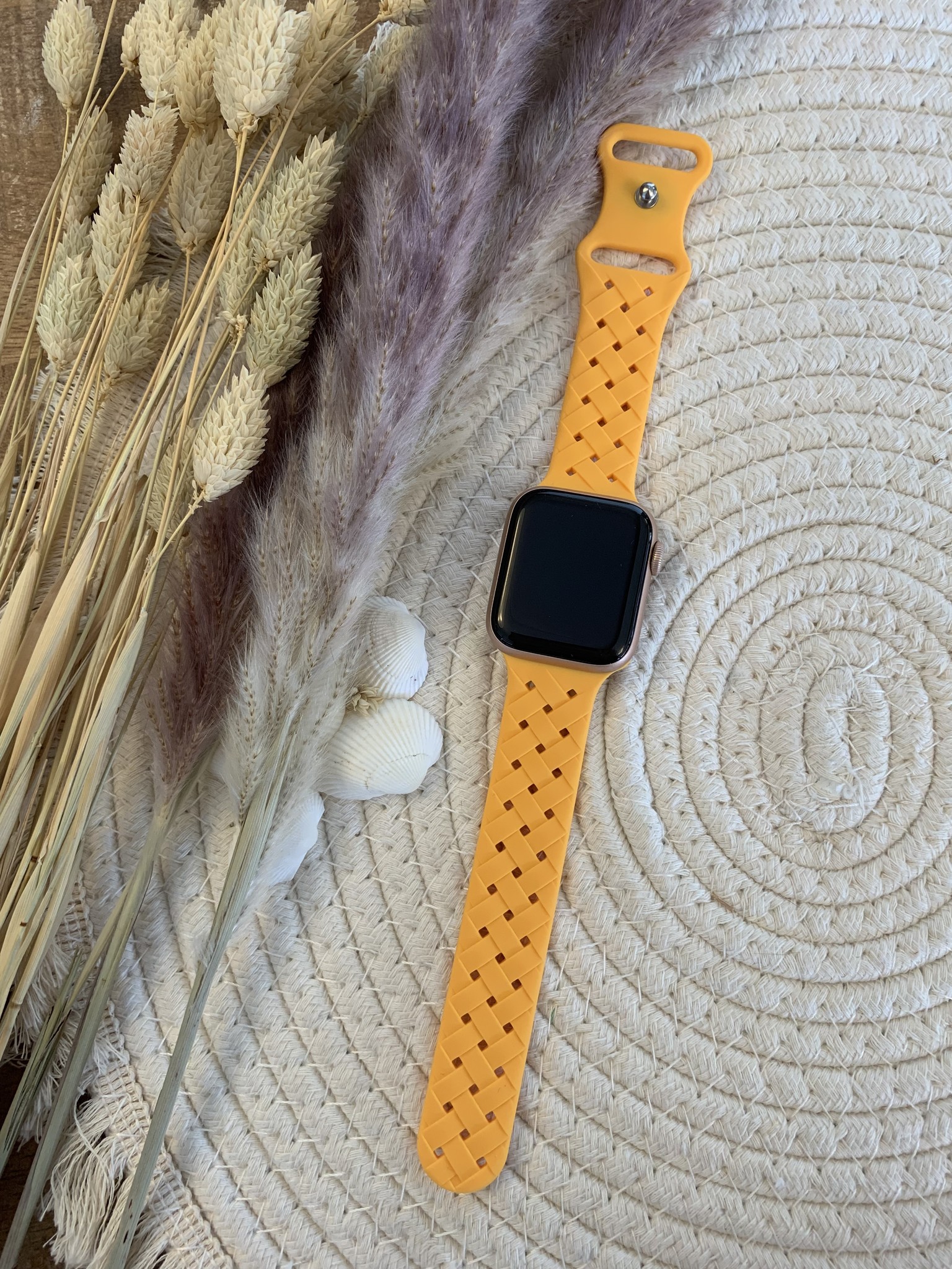  Apple Watch fonott sportszalag - sárga