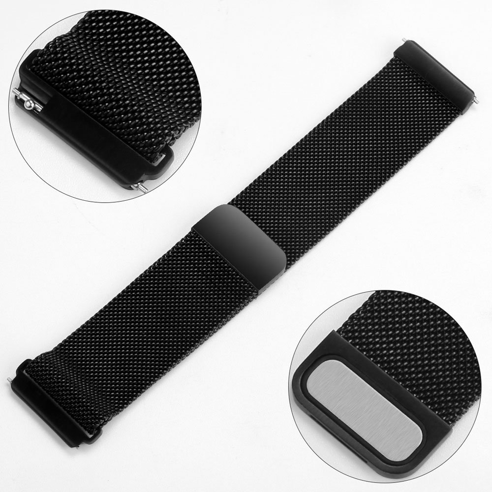 Fitbit Versa milánói szalag - fekete