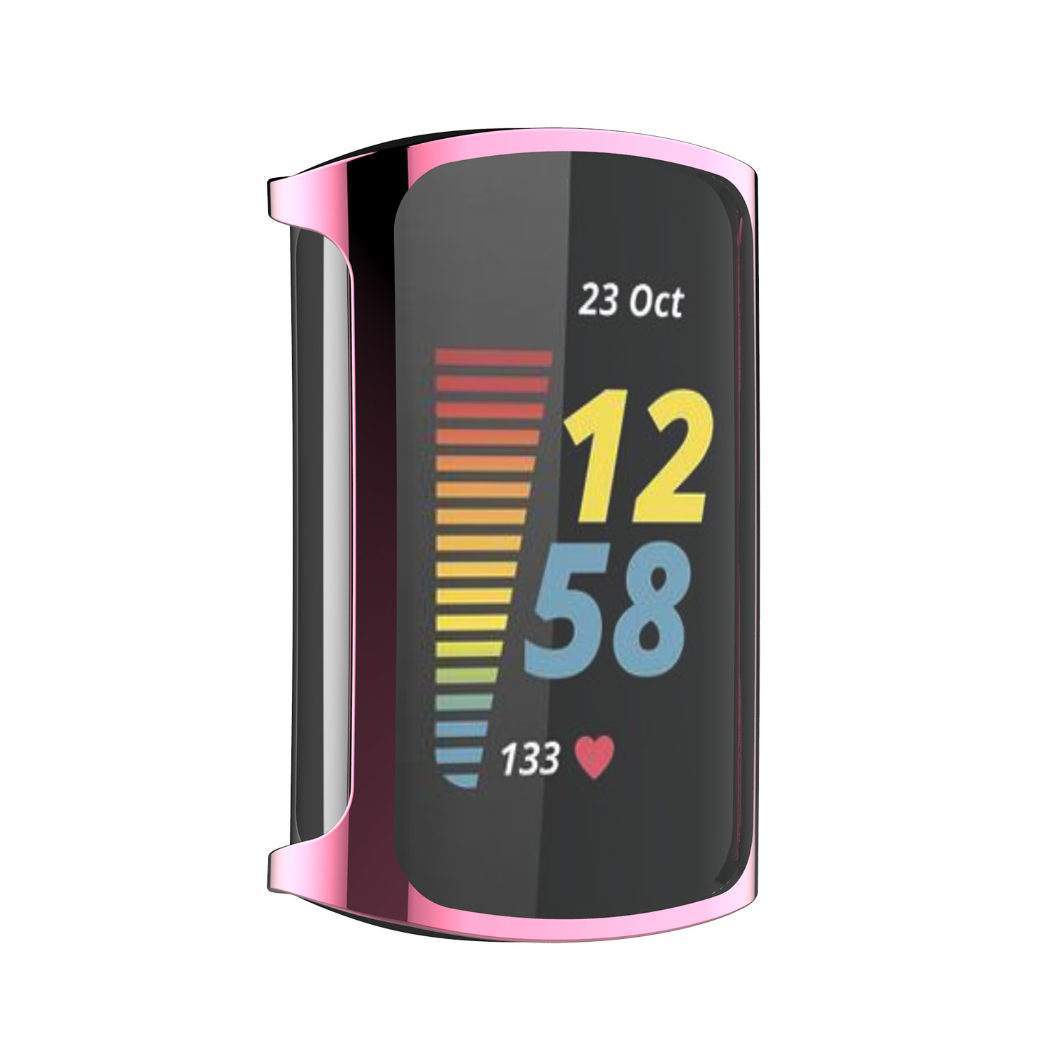 Fitbit Charge 5 puha tok - rózsaszín