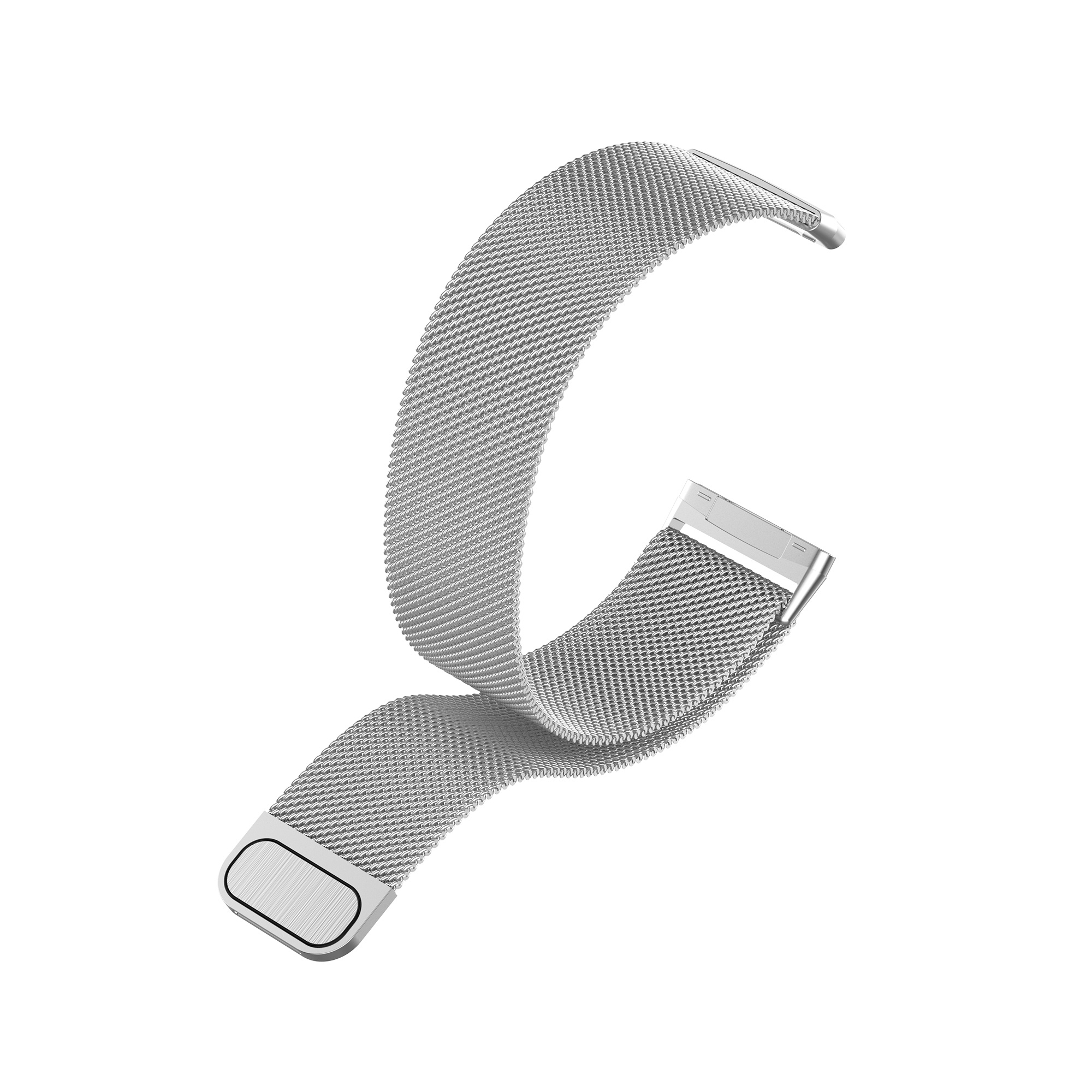 Fitbit Versa 3 / Sense milánói szalag - ezüst