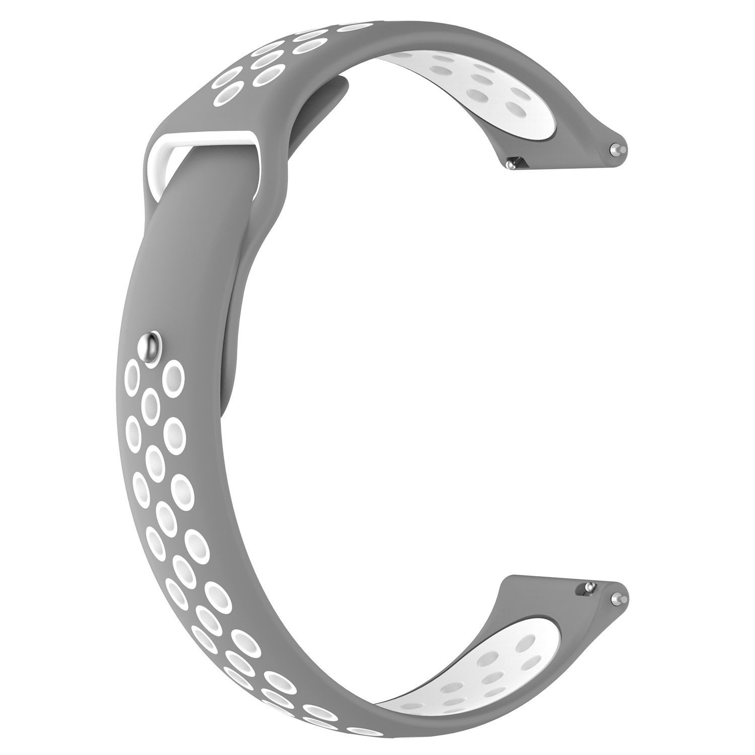 Huawei Watch GT dupla sport szalag - szürke fehér