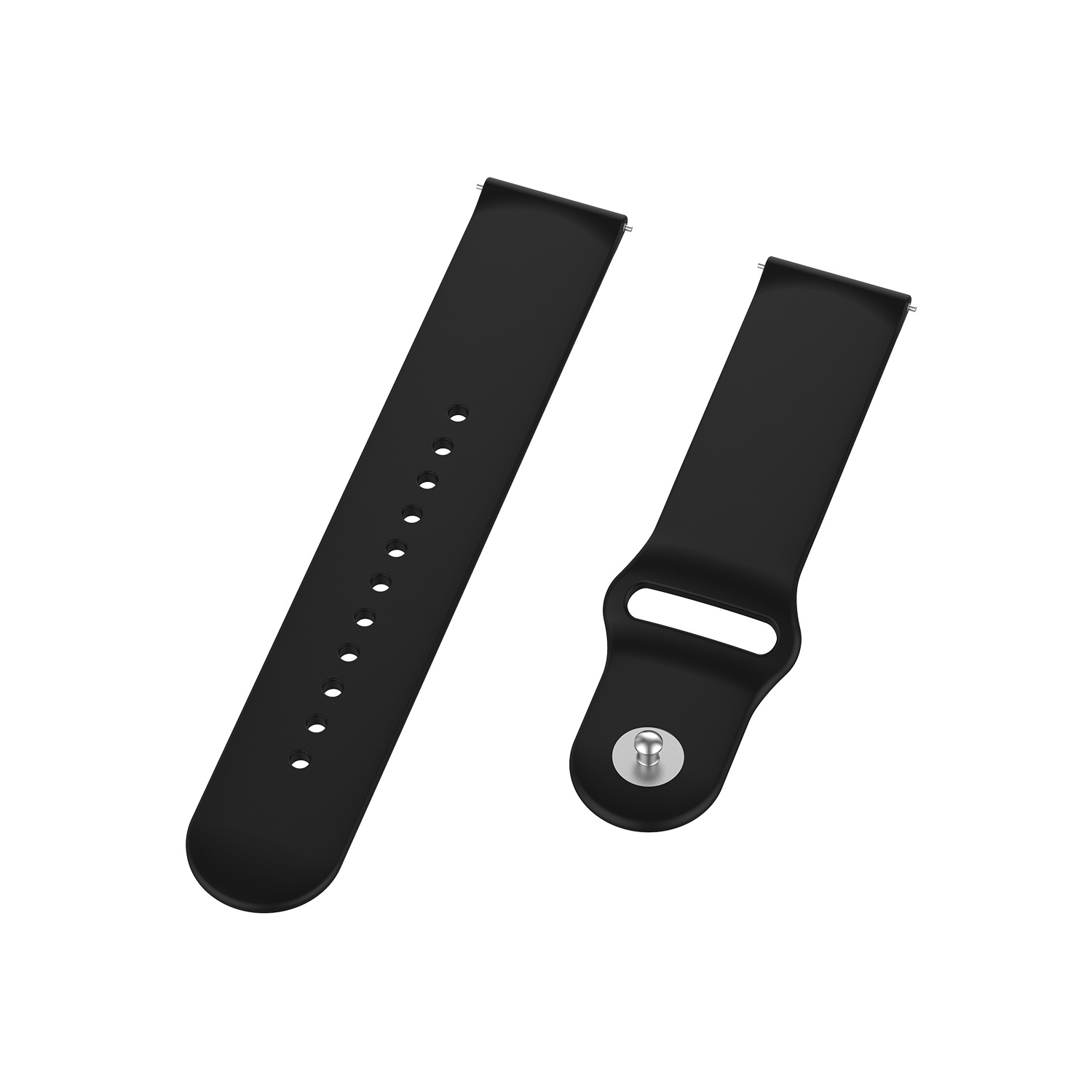 Huawei Watch GT szilikon sportszalag - fekete