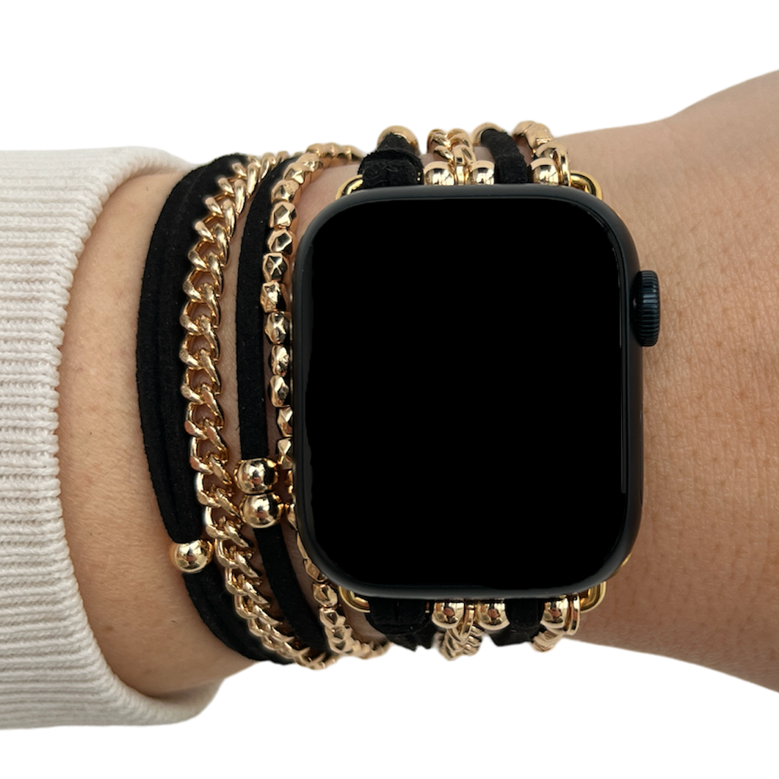  Apple Watch Acél tartozékok link szalag - ezüst