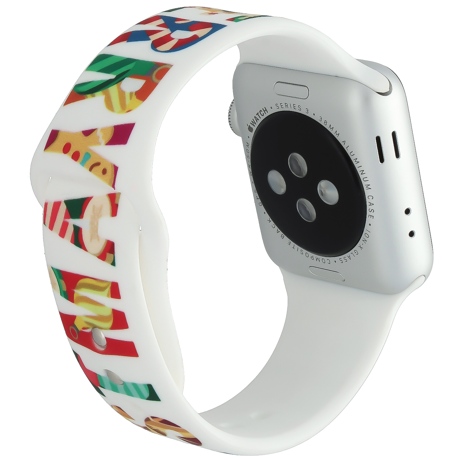  Apple Watch nyomtatás sport szalag - karácsonyi boldog karácsonyt