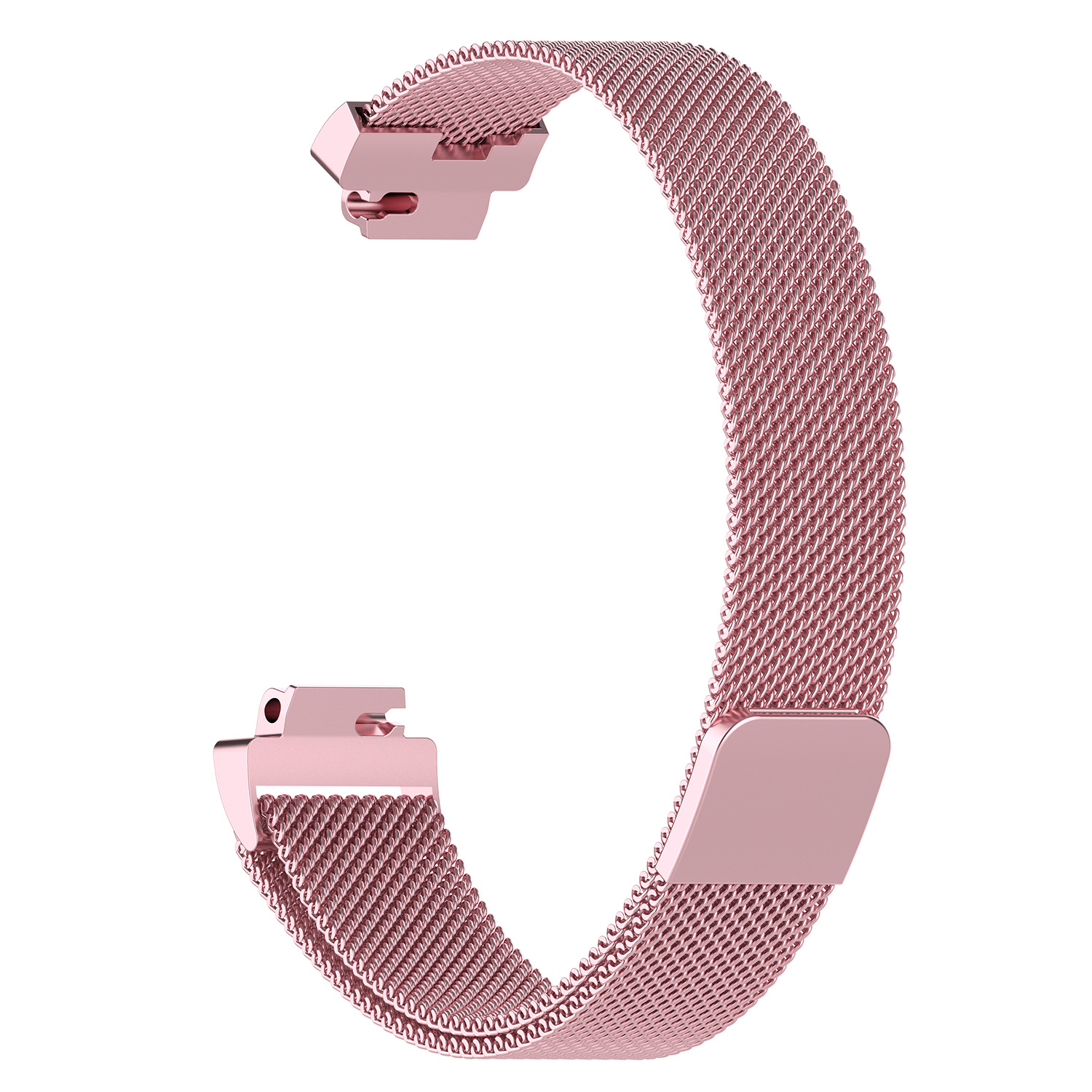 Fitbit Inspire milánói szalag - rózsaszín