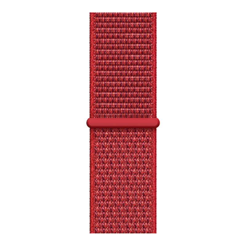  Apple Watch Nejlon sport futópad - piros mix