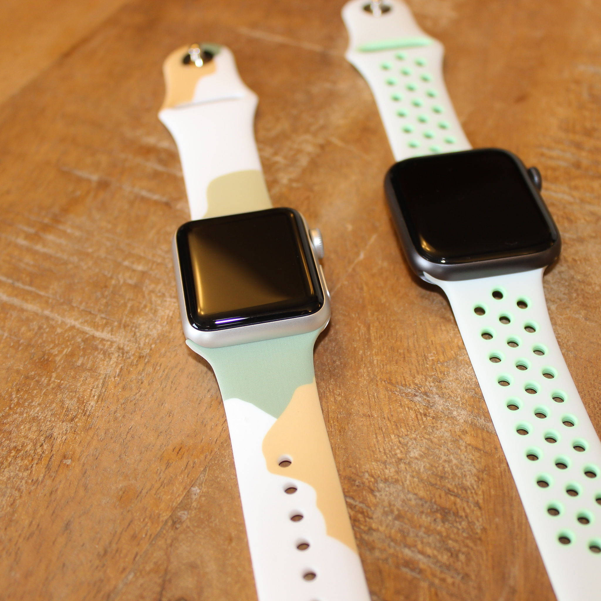  Apple Watch dupla sport pánt - aura zöld