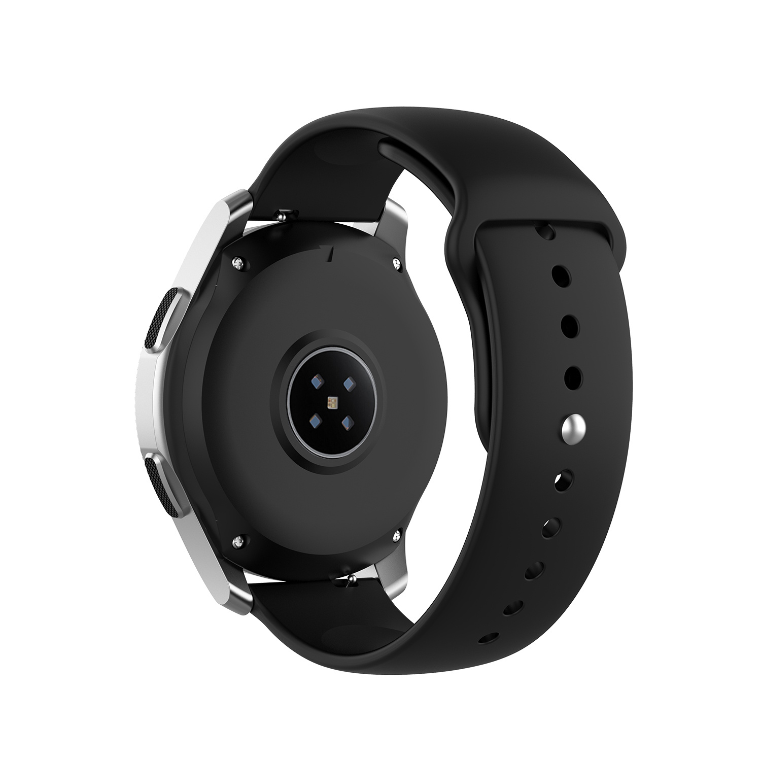 Huawei Watch GT szilikon sportszalag - fekete