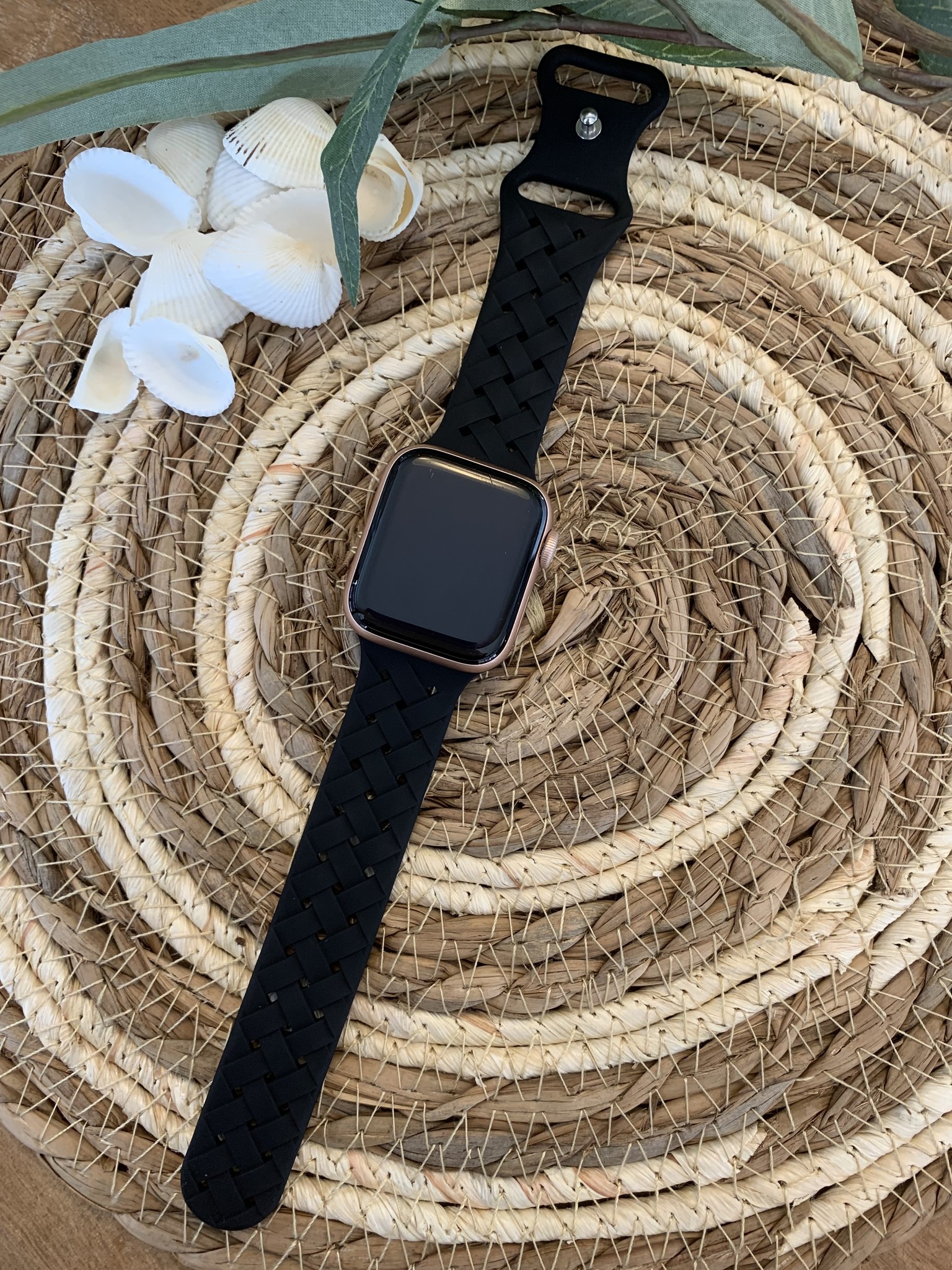  Apple Watch fonott sportszalag - fekete