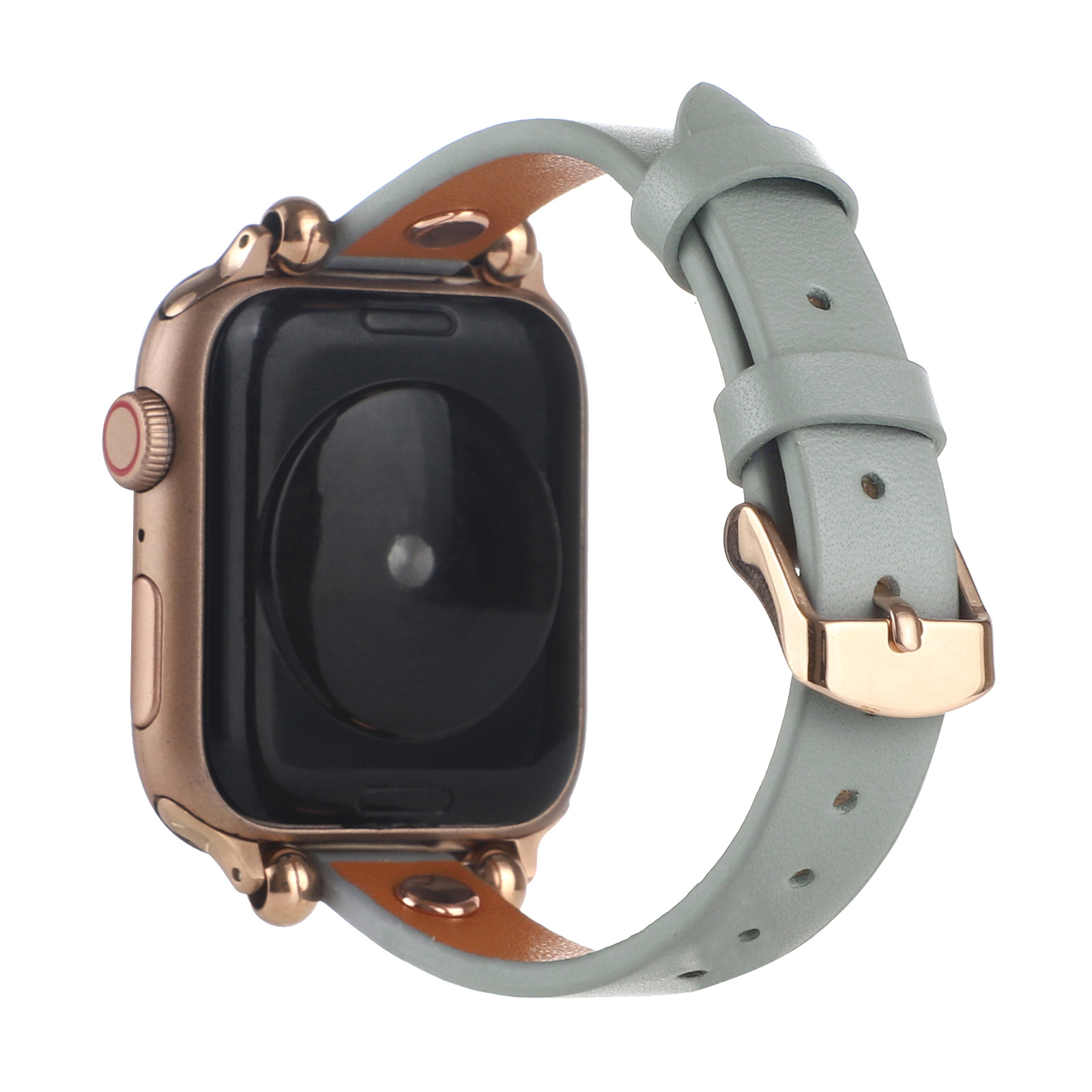  Apple Watch vékony bőrszíj - kék