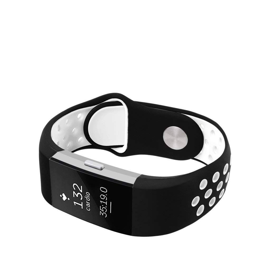 Fitbit Charge 2 dupla sportpánt - fekete fehér