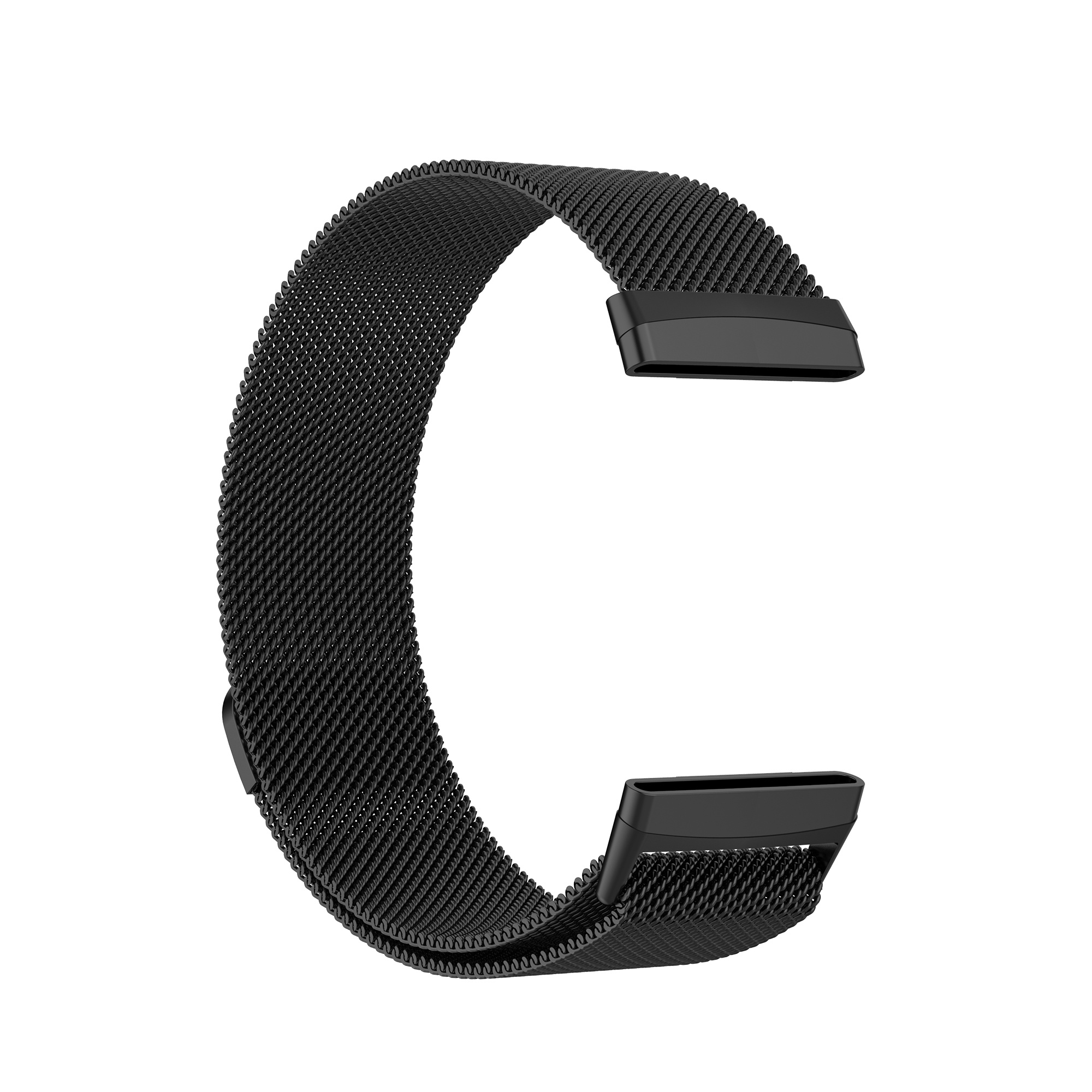 Fitbit Versa 3 / Sense milánói szalag - fekete