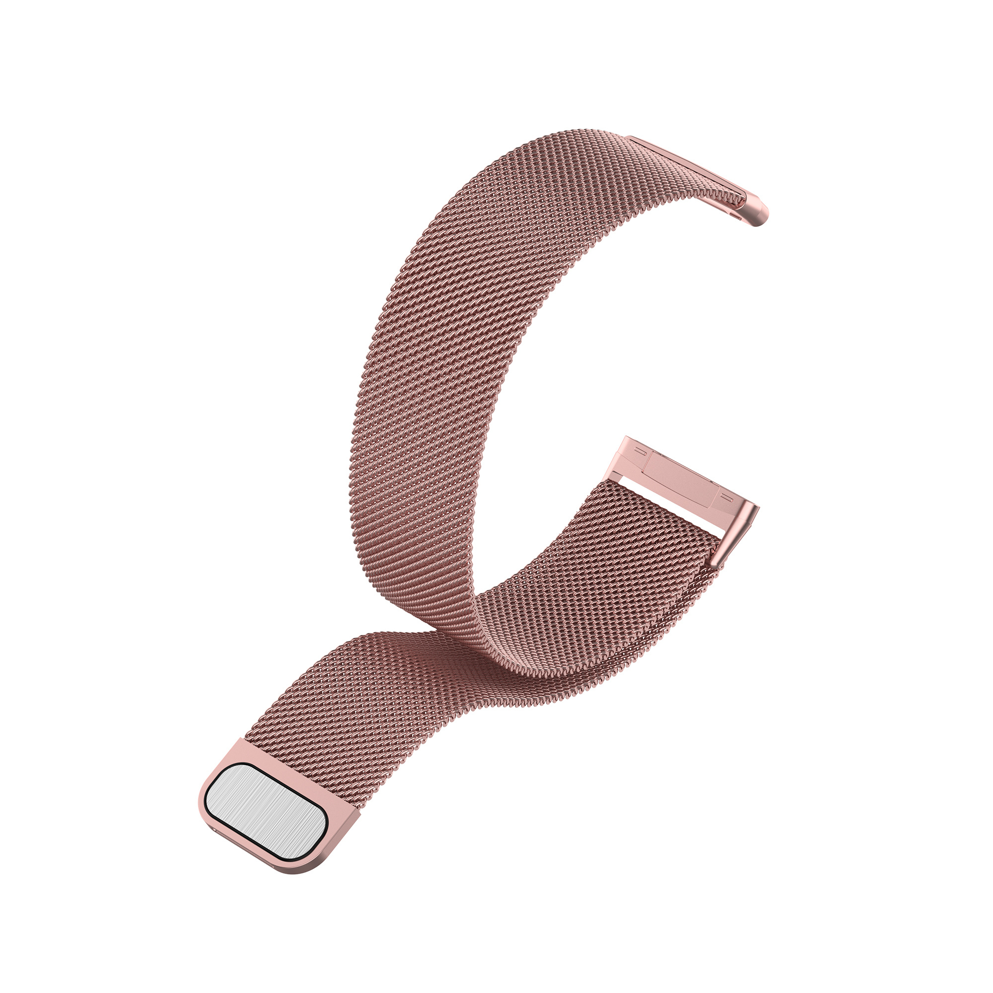 Fitbit Versa 3 / Sense milánói szalag - rózsaszín piros