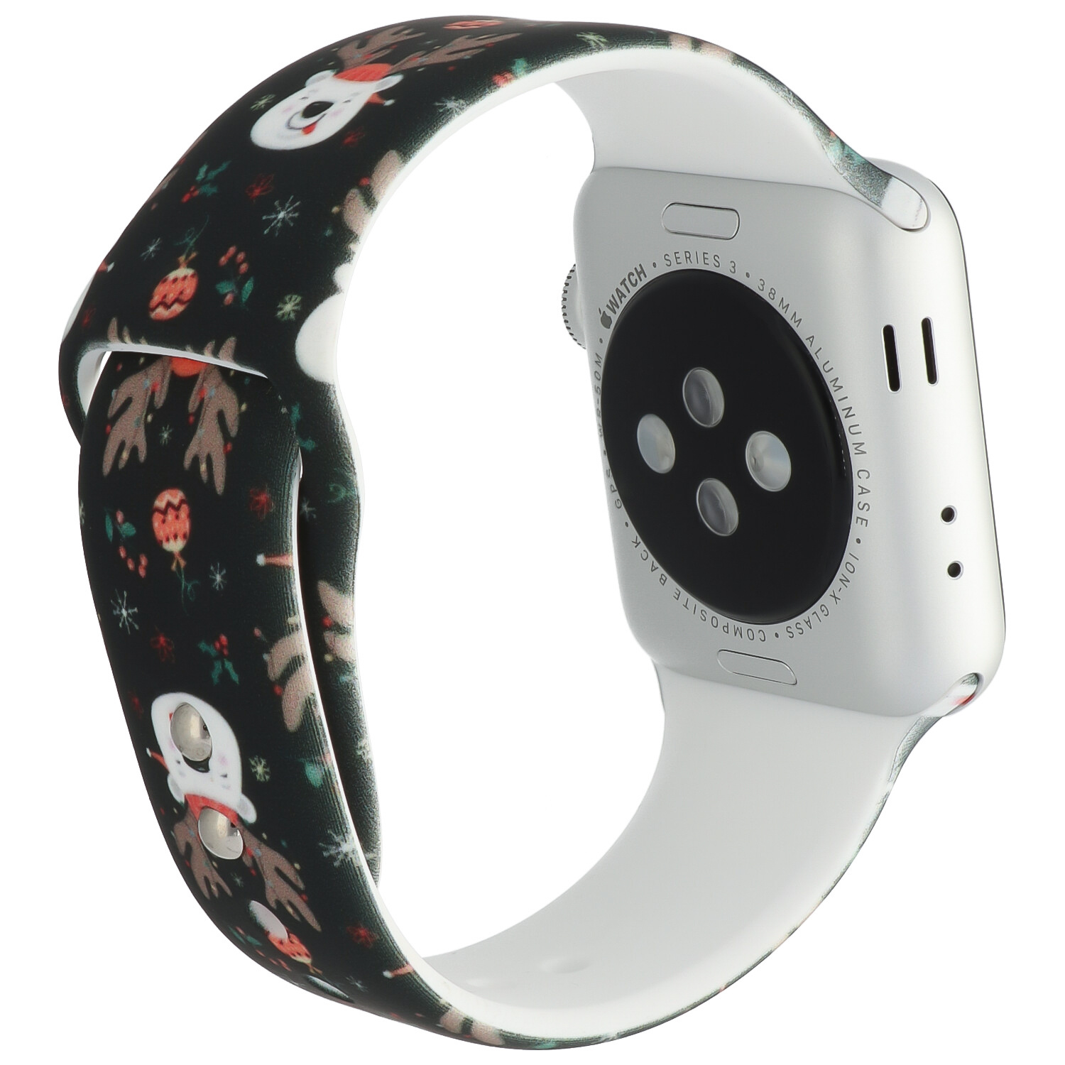  Apple Watch print sportszalag - karácsonyi rénszarvas