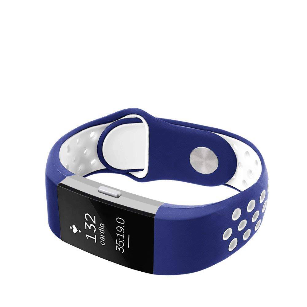 Fitbit Charge 2 dupla sportpánt - sötétkék fehér