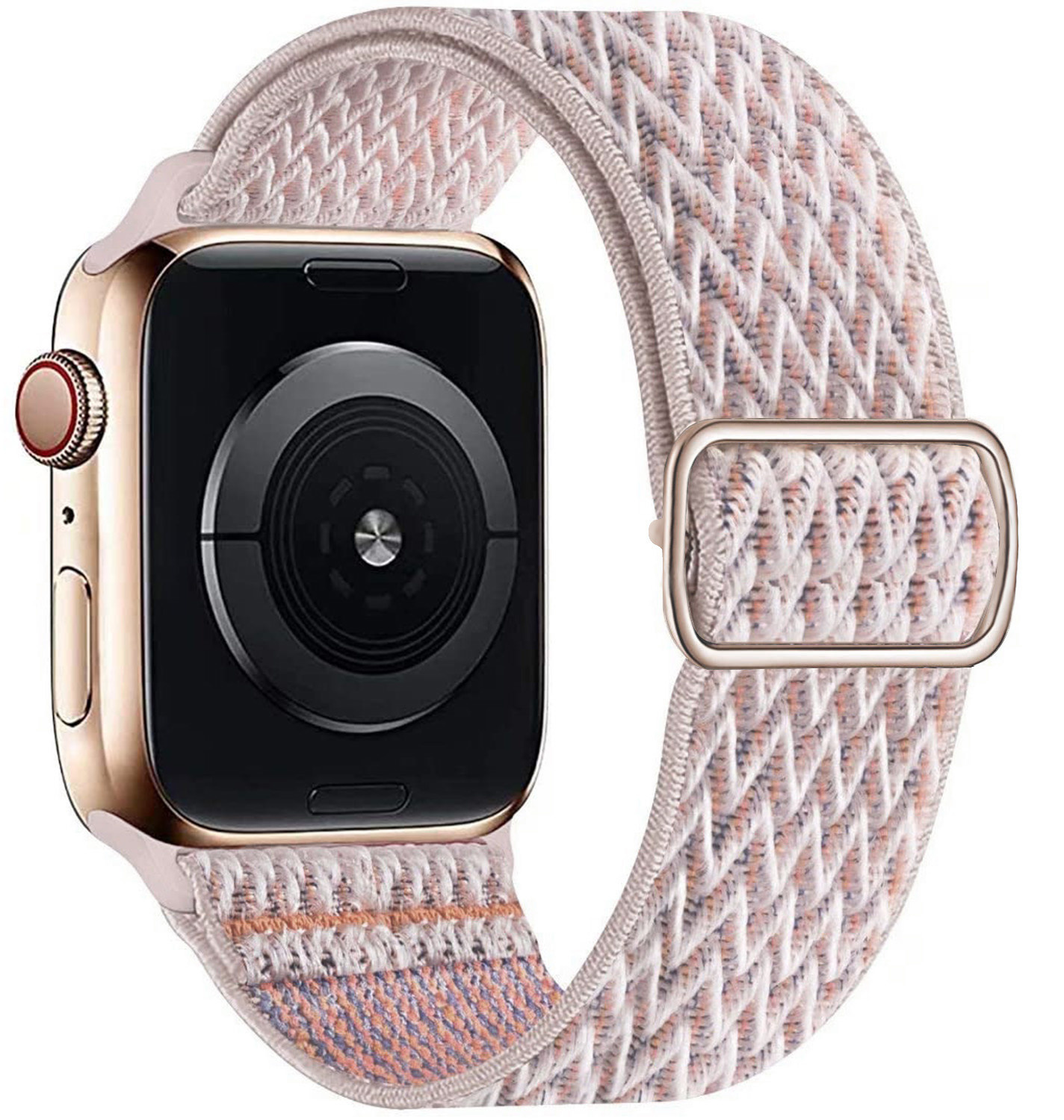  Apple Watch Nejlon szóló zenekar - rózsaszín homok