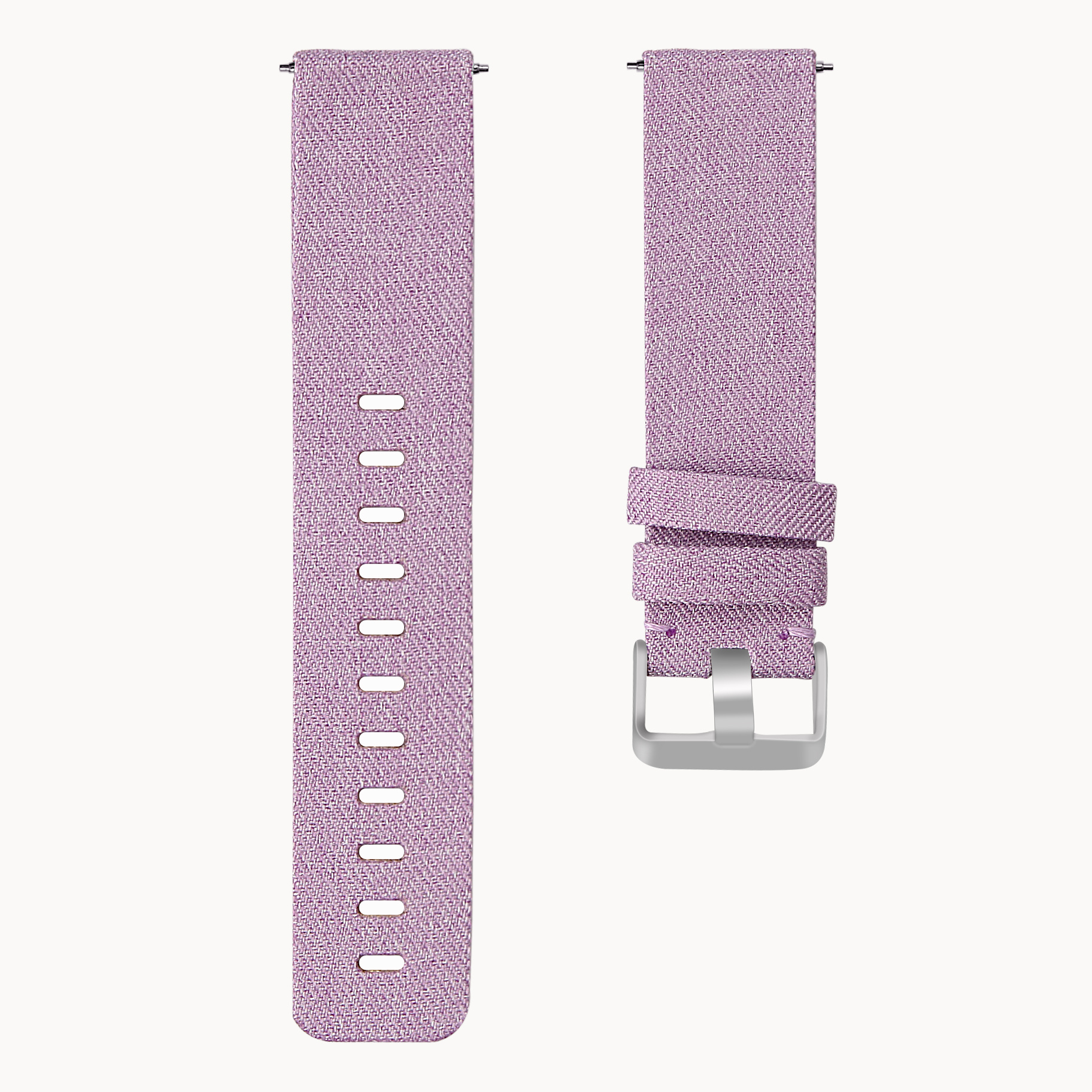 Fitbit Versa Nejlon csatos szalag - levendula színben
