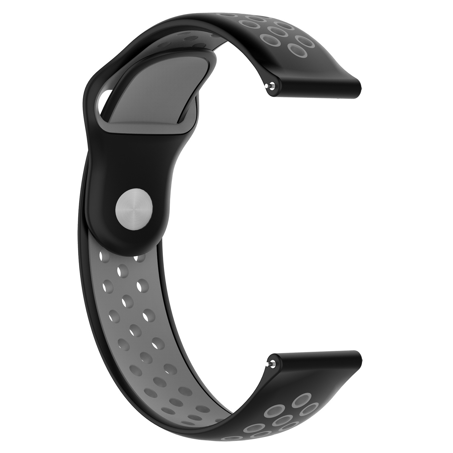 Huawei Watch GT dupla sport szalag - fekete szürke
