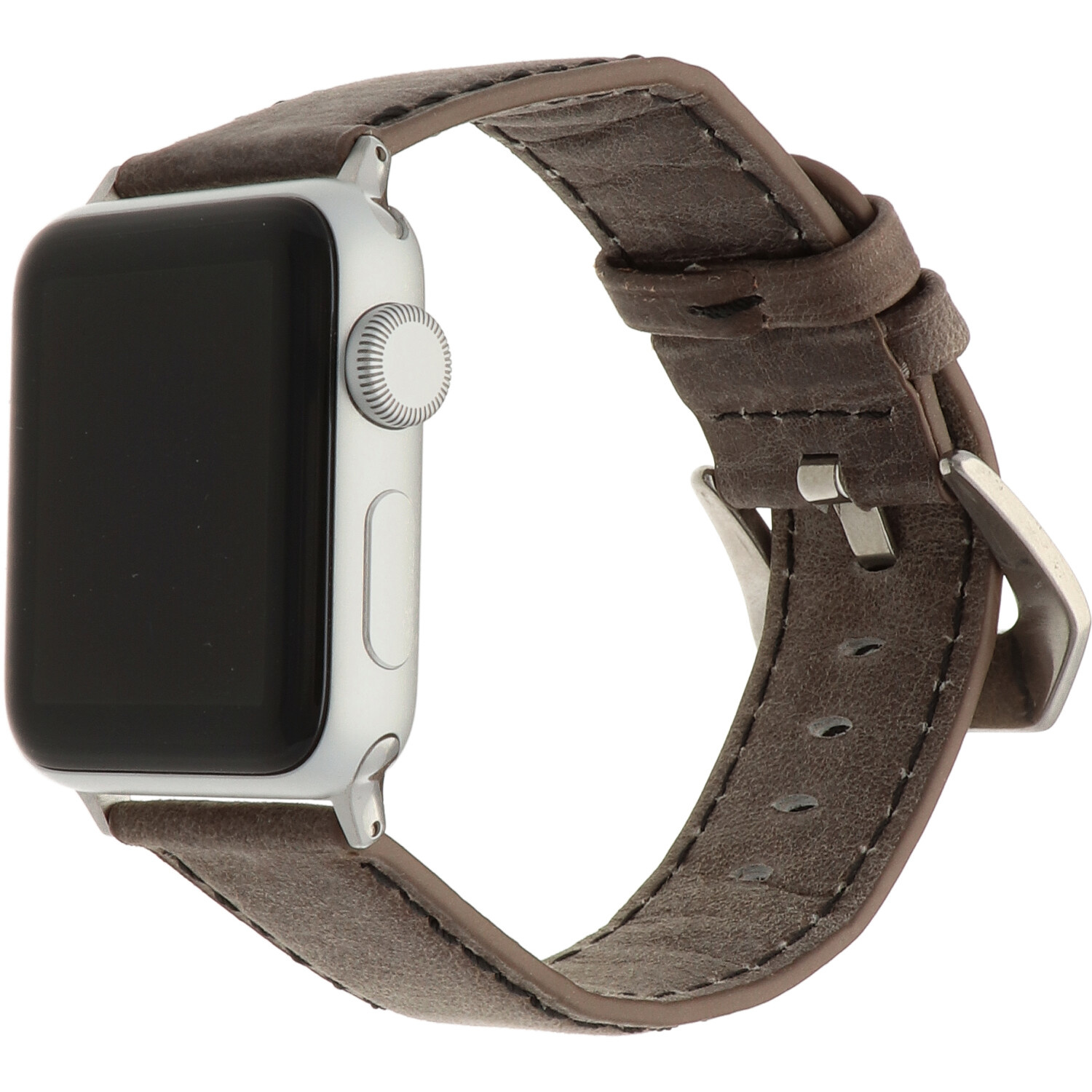  Apple Watch retro bőrszíj - sötétbarna