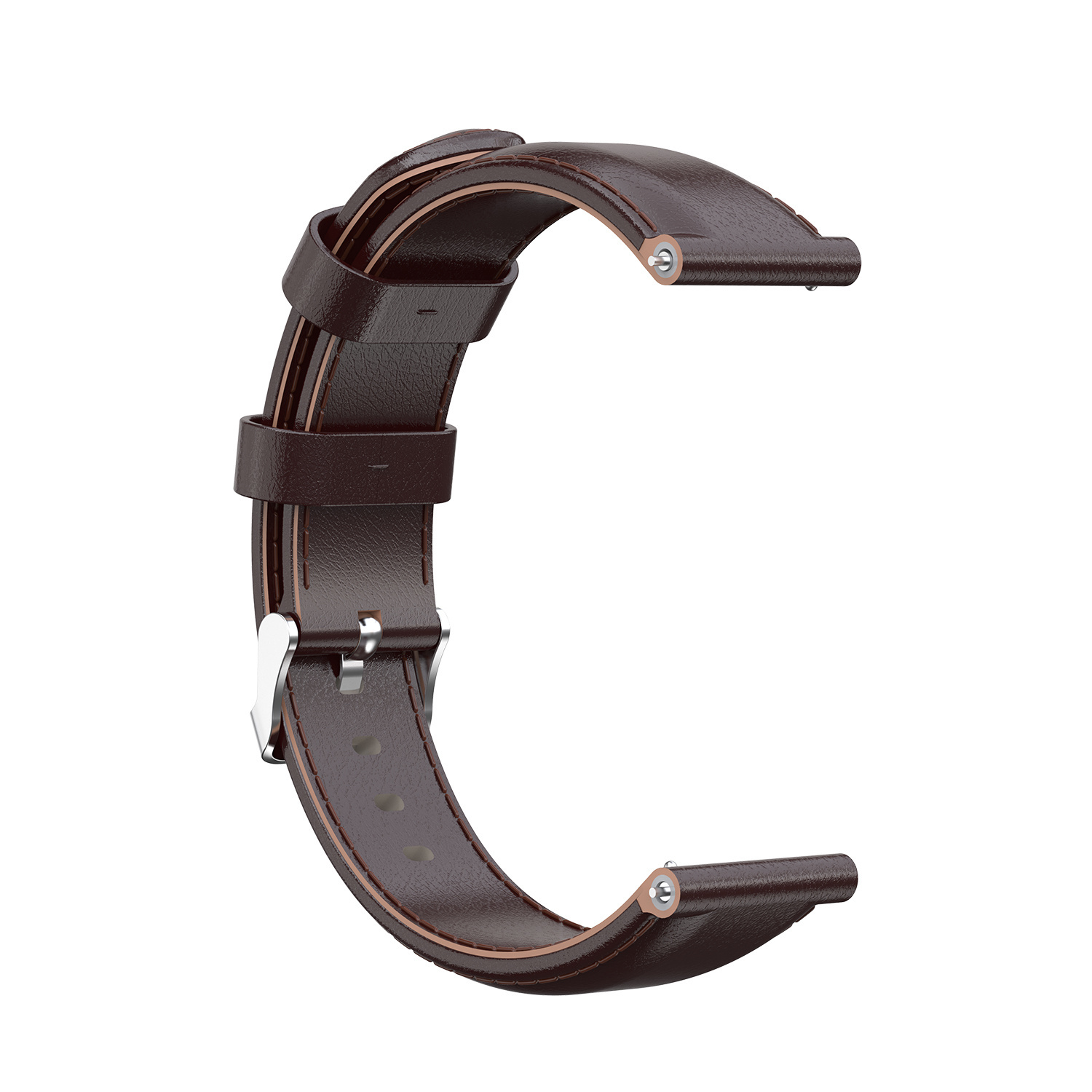 Huawei Watch GT bőrszíj - sötétbarna