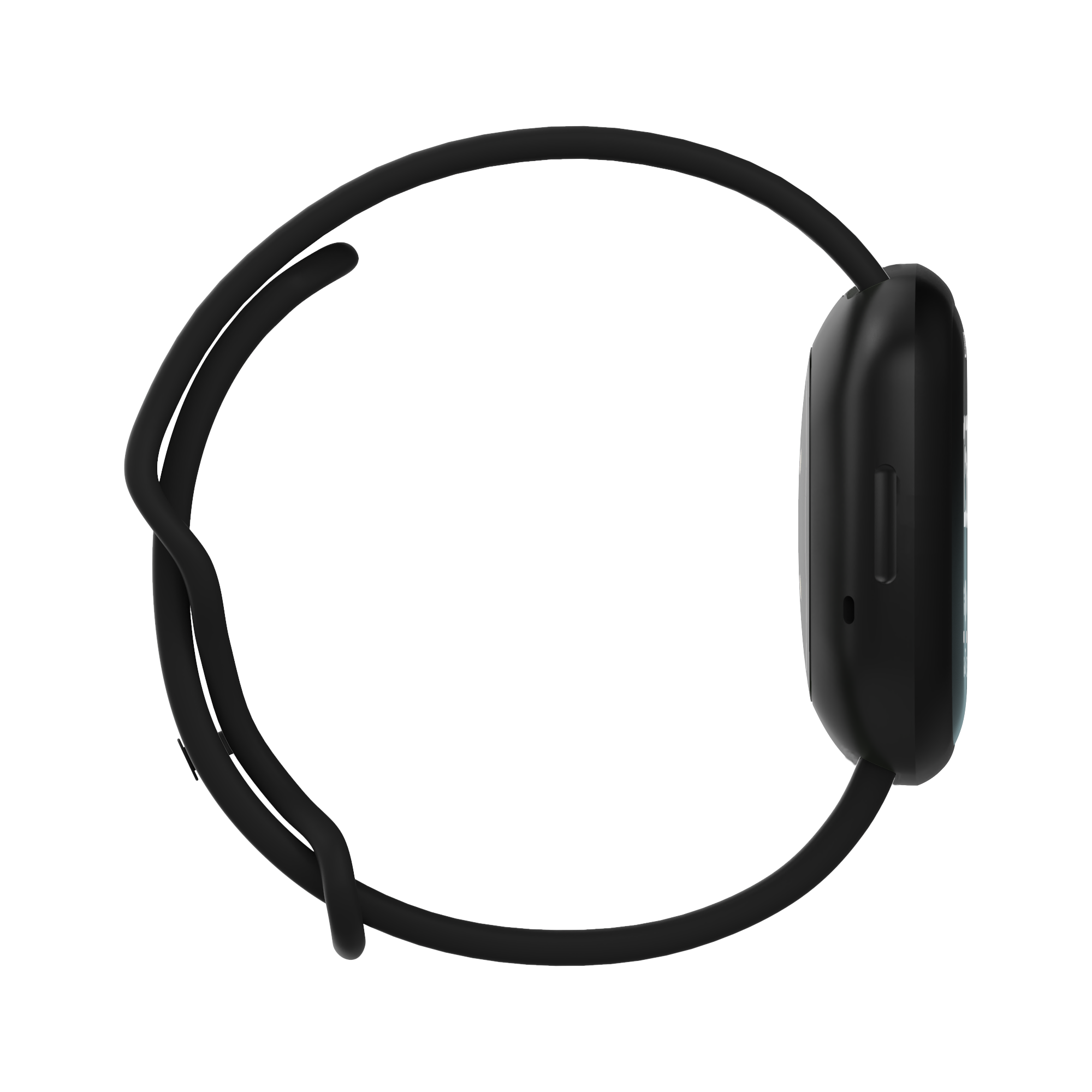 Fitbit Versa 3 / Sense sportszalag - fekete