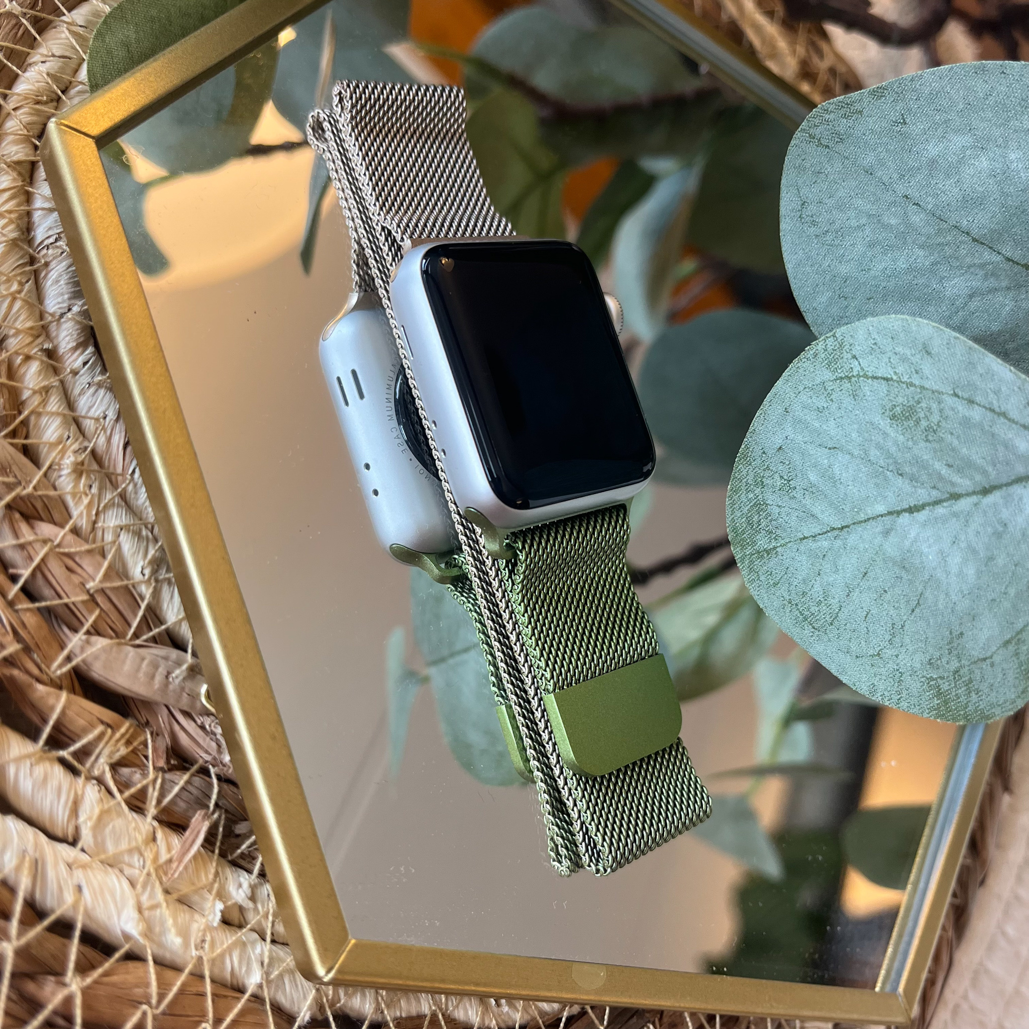 Apple Watch milánói pánt - pezsgőzöld