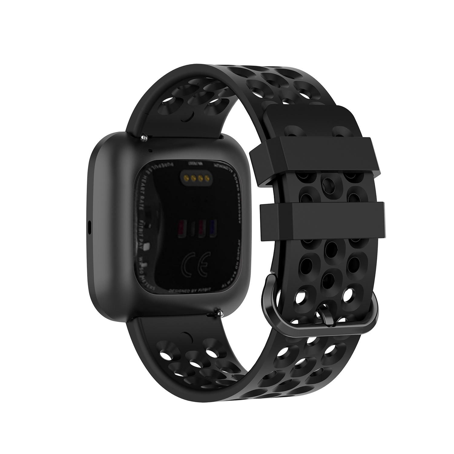 Fitbit Versa sport point szalag - fekete
