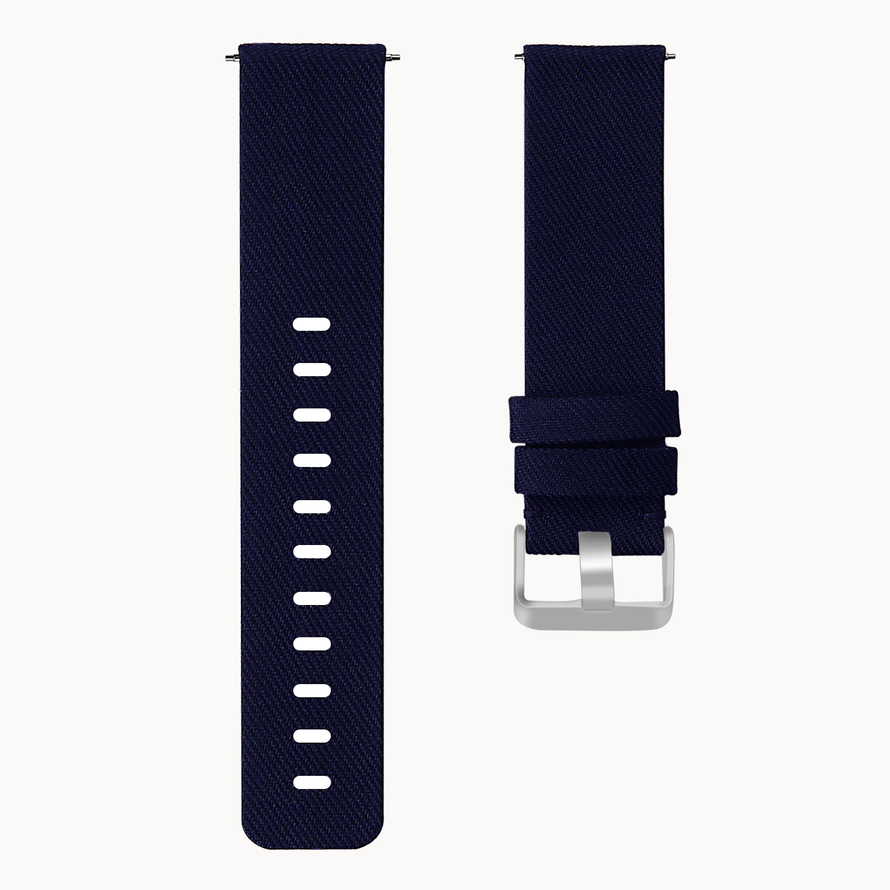 Fitbit Versa Nejlon csatos szalag - kék