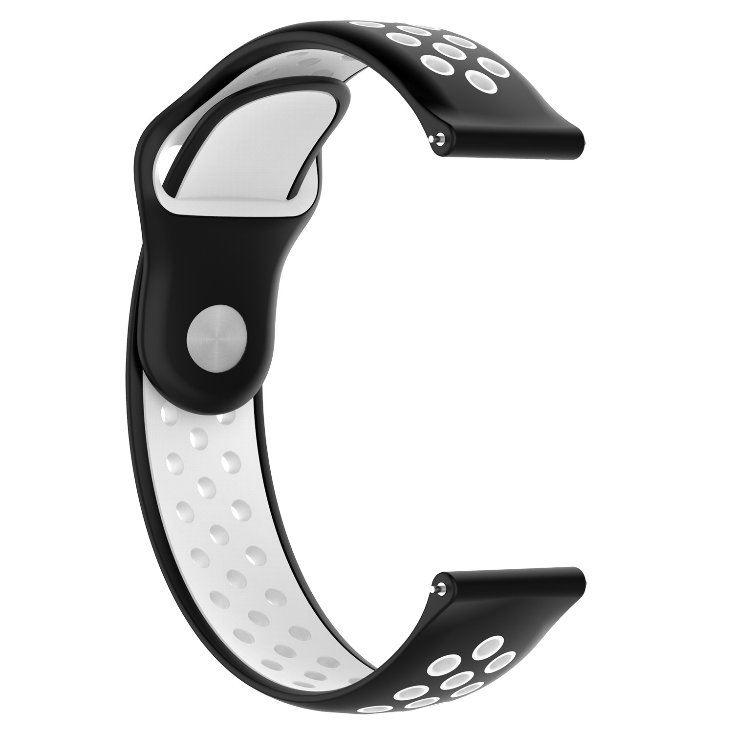 Huawei Watch GT dupla sport szalag - fekete fehér