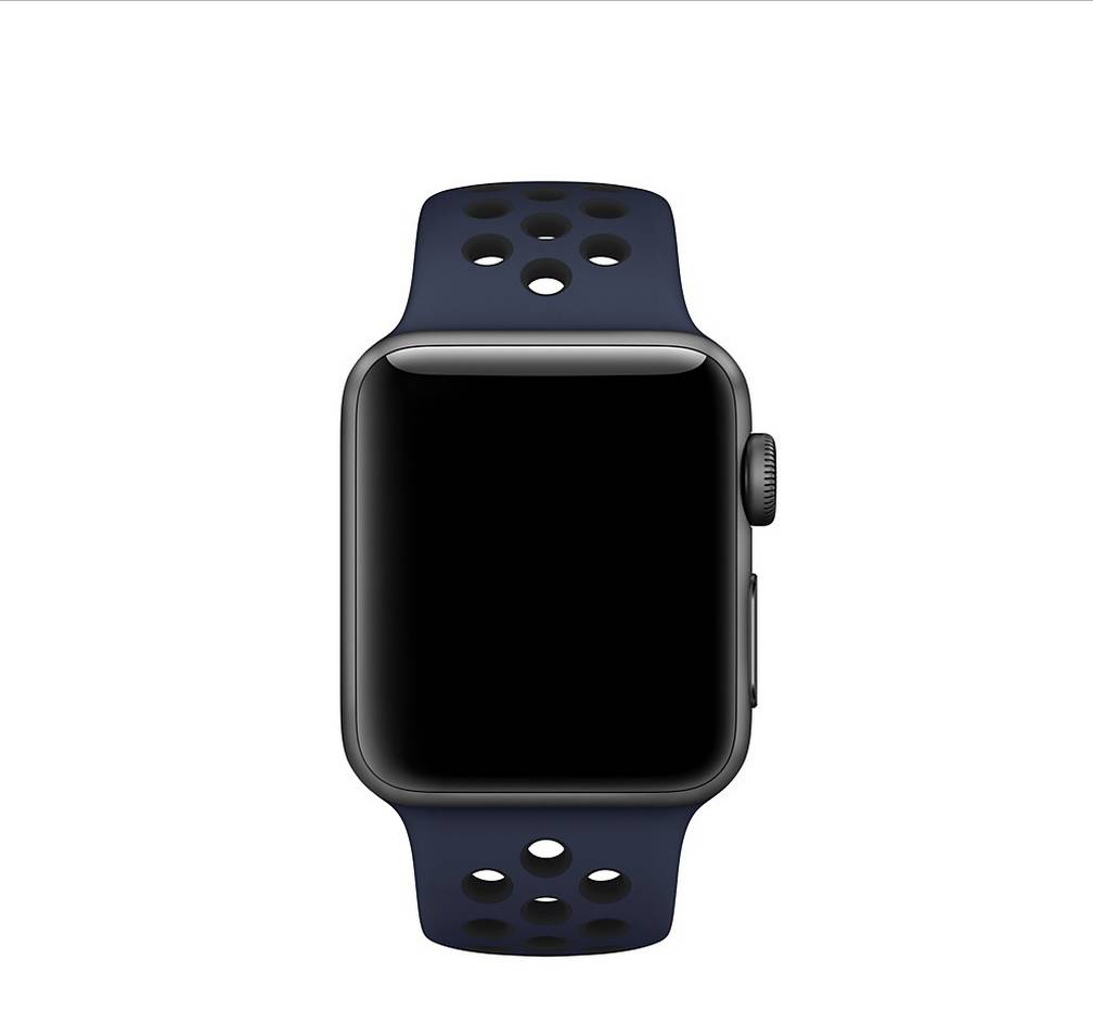  Apple Watch dupla sport pánt - éjkék fekete