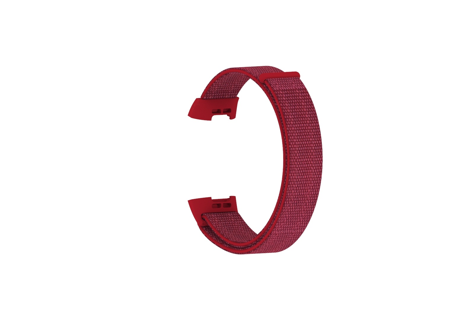 Fitbit Charge 3 &amp; 4 Nejlon szalag - piros