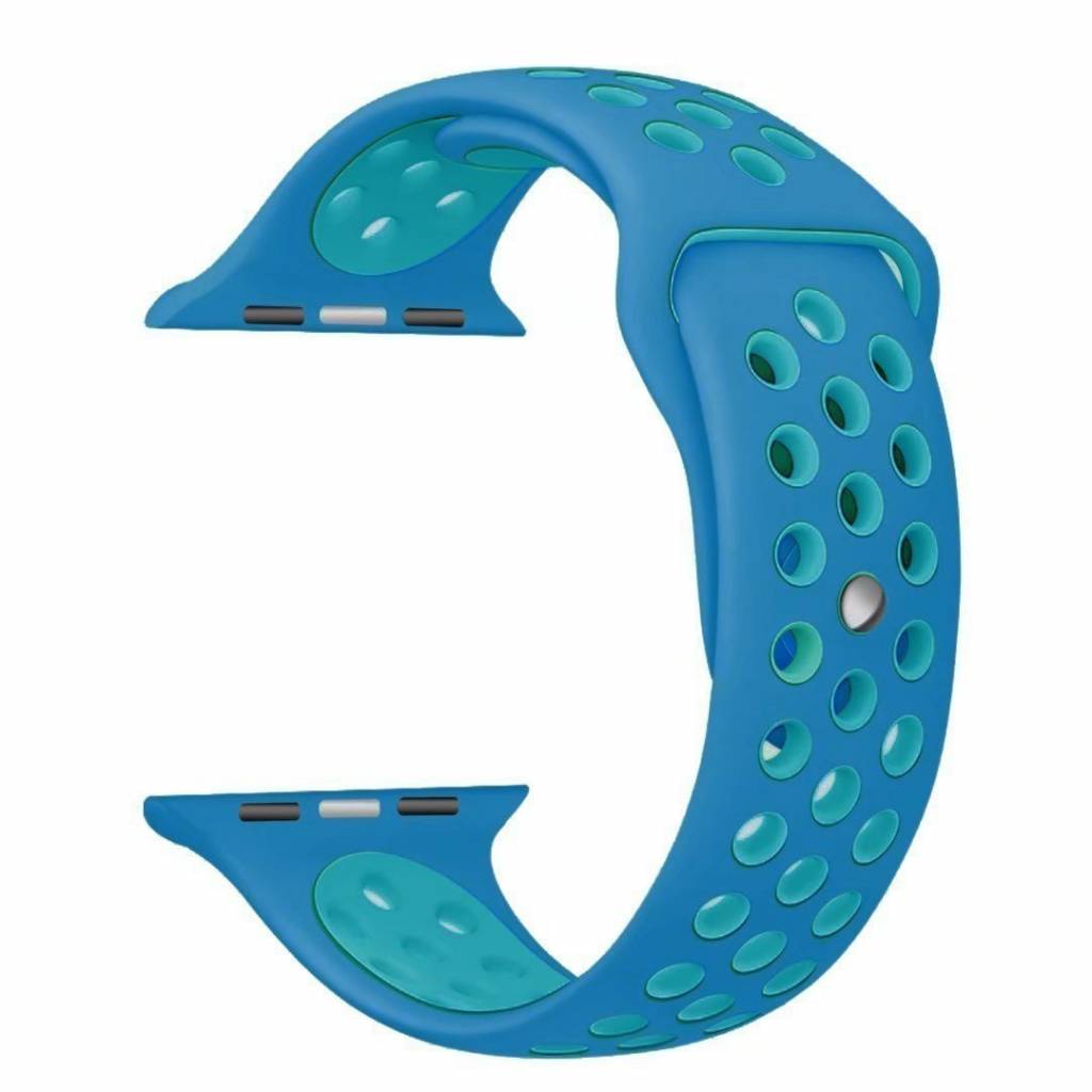  Apple Watch dupla sport szalag - kék világoskék