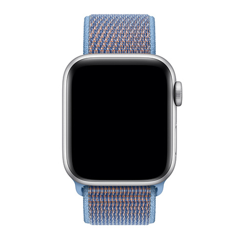  Apple Watch Nejlon sport futópad - cerulean