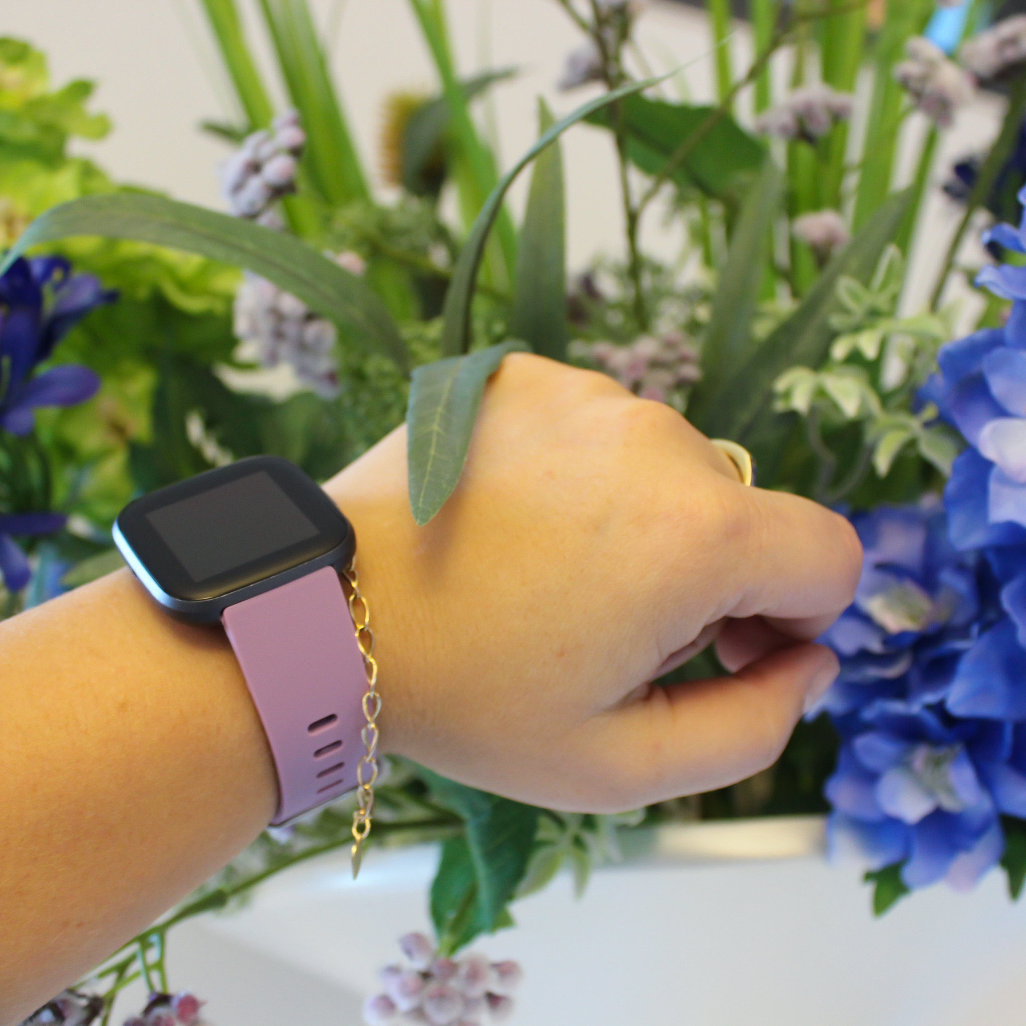 Fitbit Versa sport szalag - világos lila