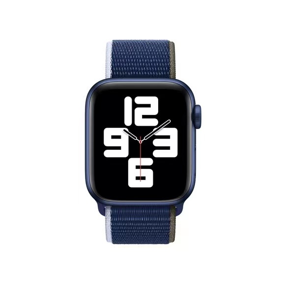  Apple Watch Nejlon sport futópad - sötét tengerkék