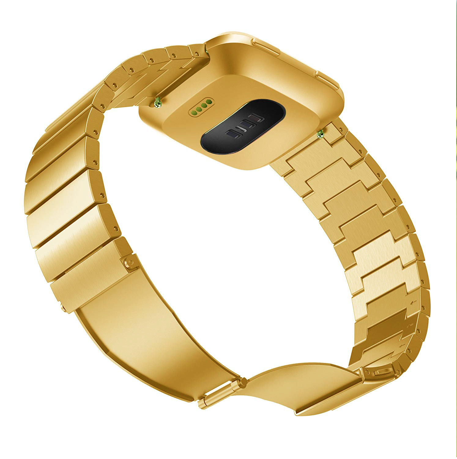 Fitbit Versa Acél link szalag - arany