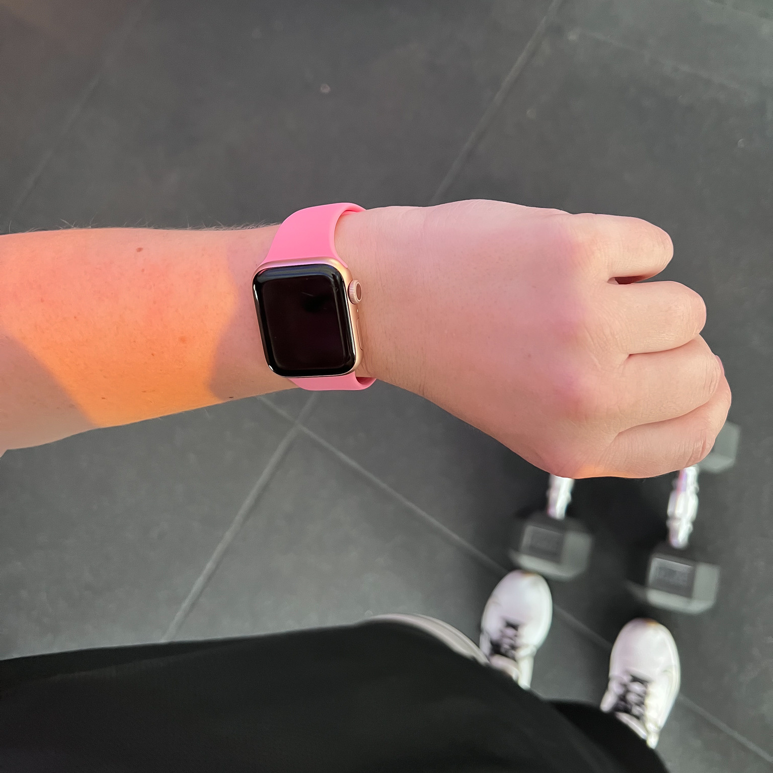  Apple Watch sport szalag - élénk rózsaszín