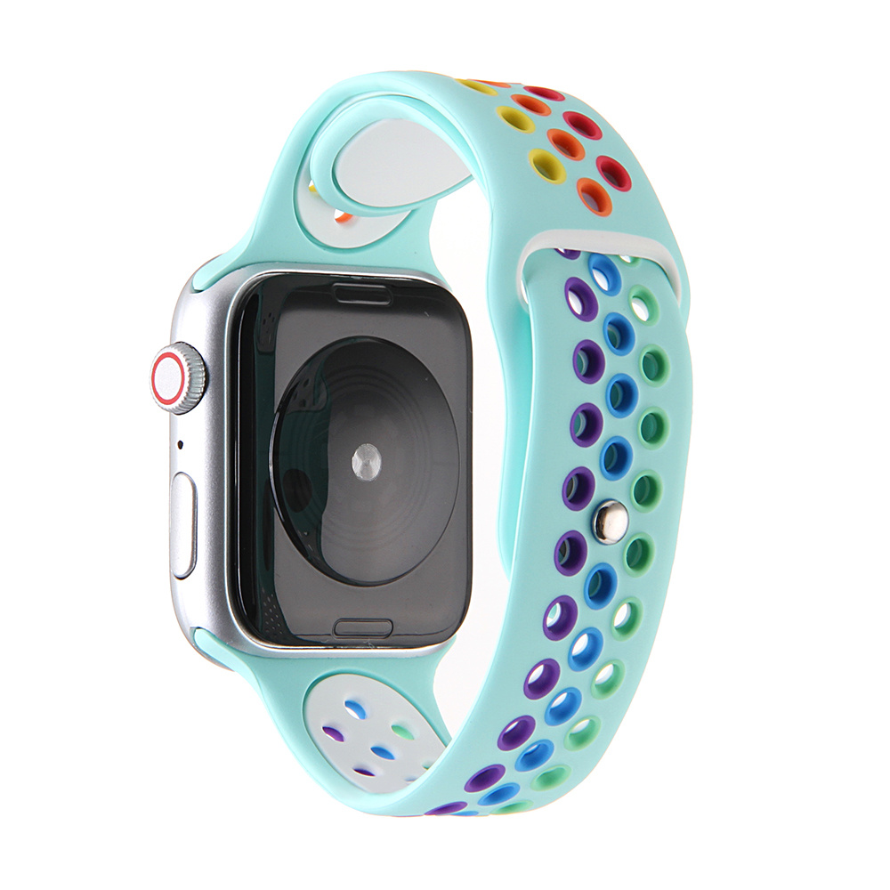  Apple Watch dupla sport szalag - színes világoskék