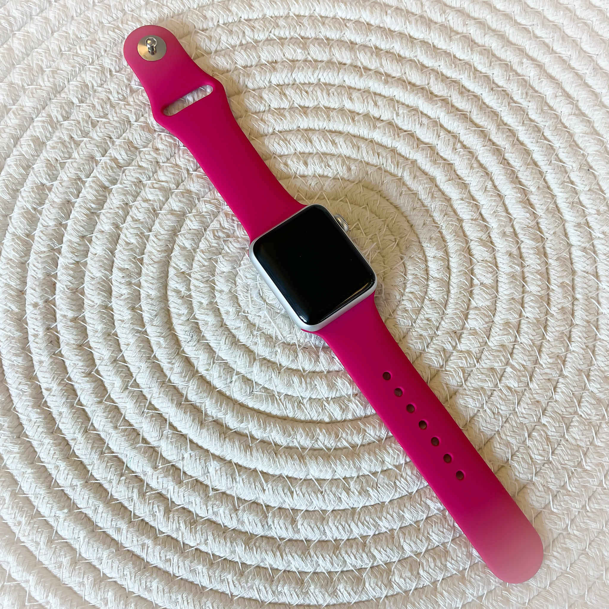  Apple Watch sport szalag - rózsaszín piros